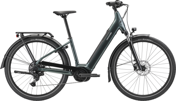 Cannondale Tesoro 3 Plus Low StepThru Gunmetal Green