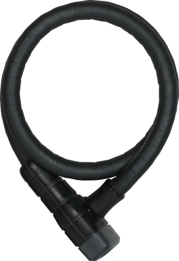 Abus Steel-O-Flex-Schloss Microflex 6615K schwarz 85cm inkl. Halter