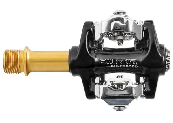EXUSTAR Pedale MTB E-PM215 TI schwarz