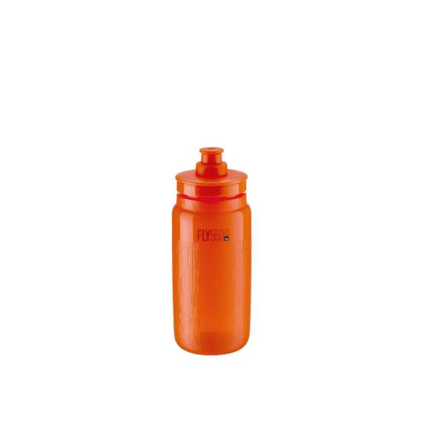 Elite Trinkflasche FLY TEX transparent-orange 550ml