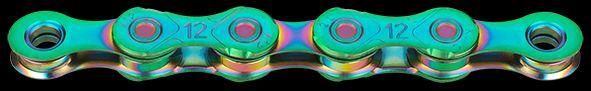 KMC Kette X12 Aurora Green 12-fach