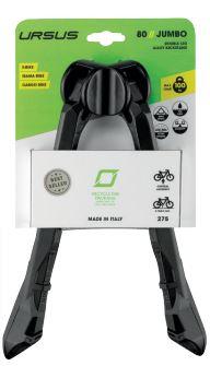 Ursus Zweibeinst&auml;nder Jumbo schwarz H Max=275 mm 
mit langer Schraube und Platte