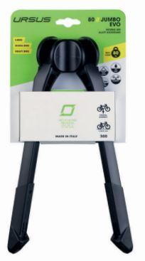 Ursus Zweibeinst&auml;nder Jumbo schwarz H Max=300 mm 
mit langer Schraube und Platte Werkstattverpackung 5 St&uuml;ck pro Karton