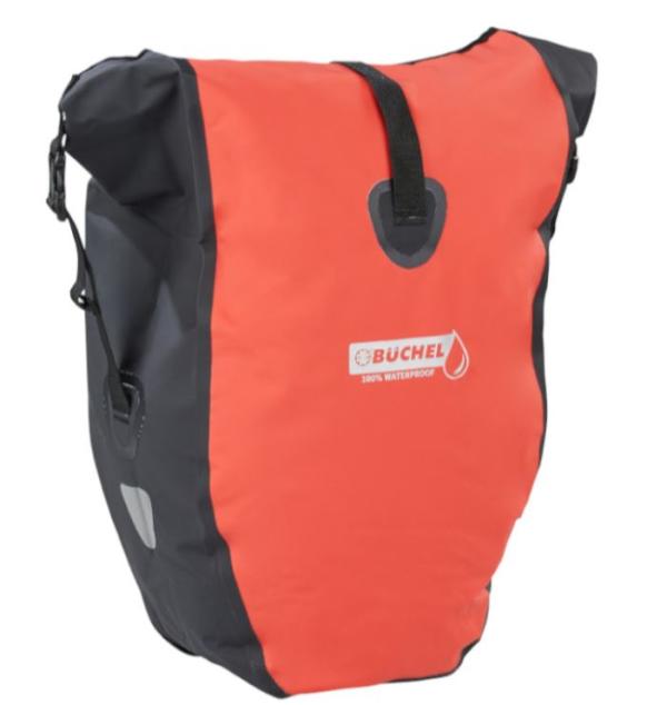 B&uuml;chel Gep&auml;cktr&auml;gertasche schwarz/rot